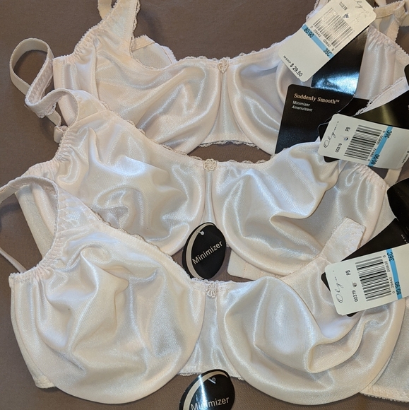 Olga Intimates & Sleepwear Olga Suddenly Smooth Minimizer Bras 36c